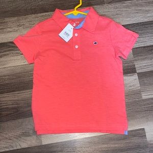 Coral crown and Ivy polo